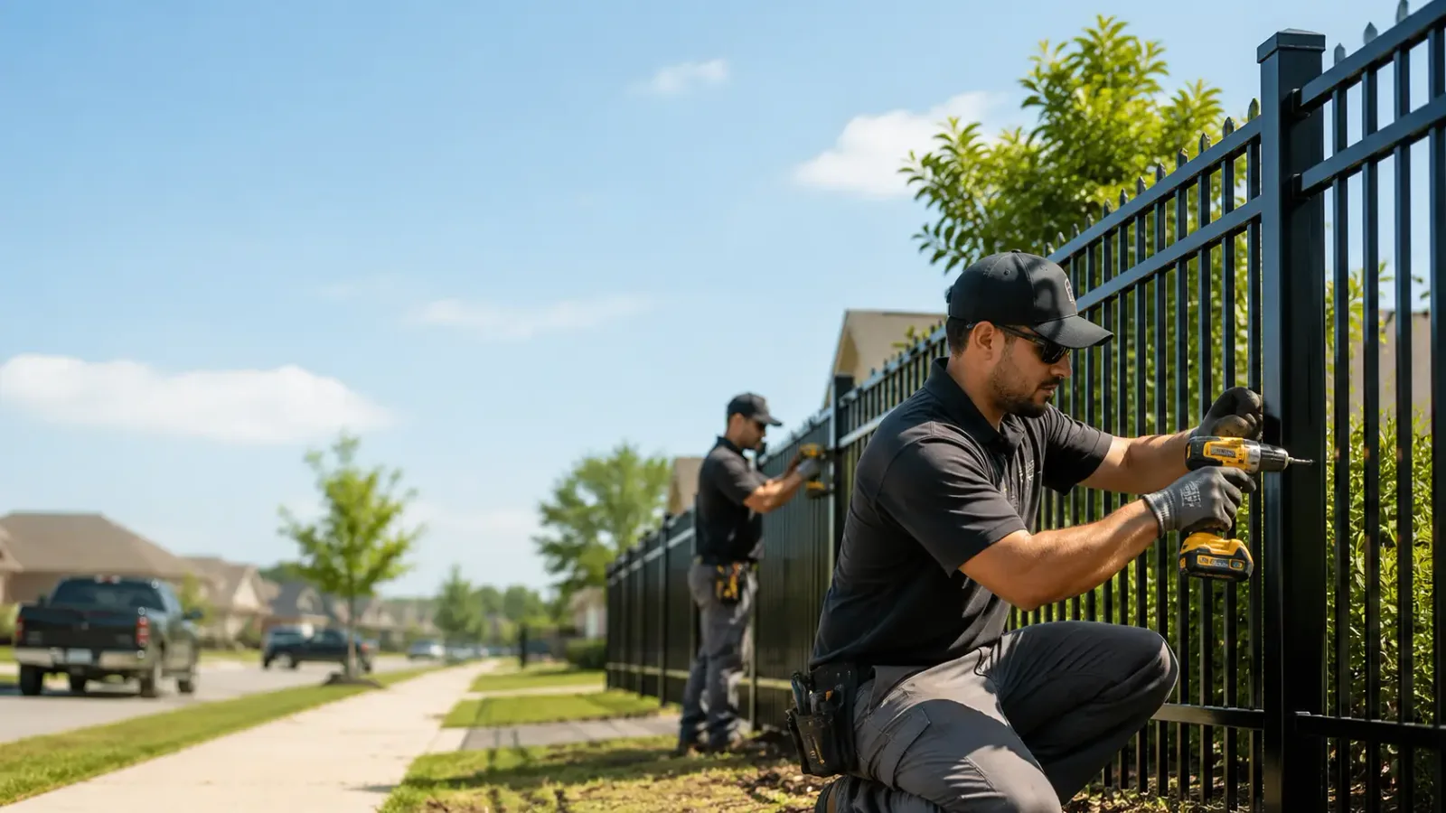 Metal Fence Installation in Lancaster, PA